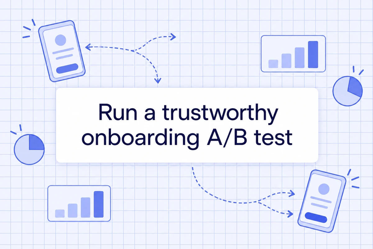 Run a trustworthy onboarding A/B test