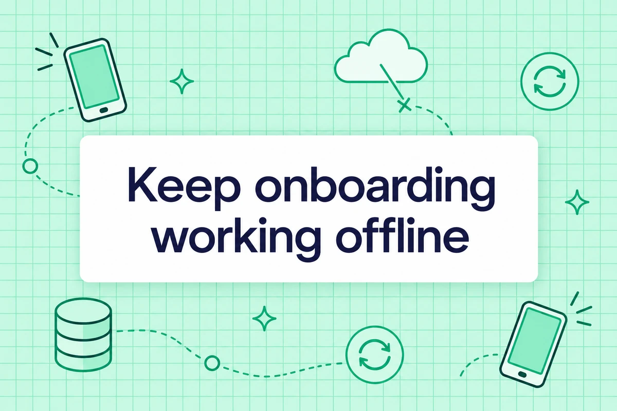 Keep onboarding working offline