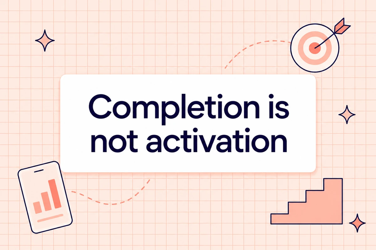 Completion is not activation
