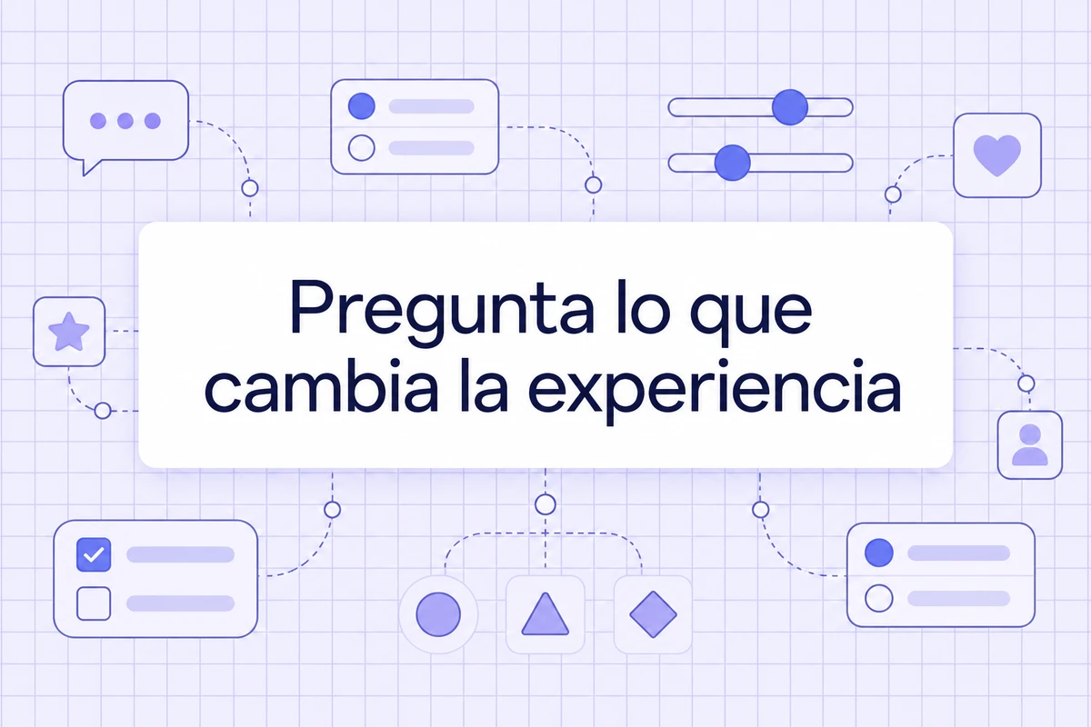 Pregunta lo que cambia la experiencia